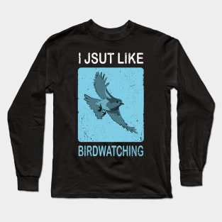 Bird Watching Birds Birding Long Sleeve T-Shirt